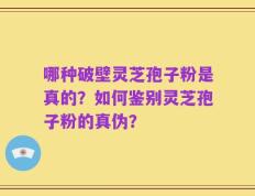 哪种破壁灵芝孢子粉是真的？如何鉴别灵芝孢子粉的真伪？