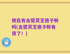 现在有去壁灵芝孢子粉吗(去壁灵芝孢子粉有货了！)
