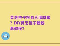 灵芝孢子粉自己灌胶囊？DIY灵芝孢子粉胶囊教程？