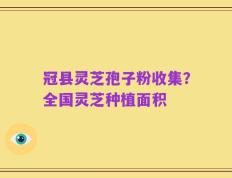 冠县灵芝孢子粉收集？全国灵芝种植面积