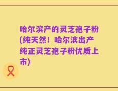 哈尔滨产的灵芝孢子粉(纯天然！哈尔滨出产纯正灵芝孢子粉优质上市)