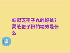 吃灵芝孢子丸的好处？灵芝孢子粉的功效是什么