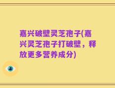 嘉兴破壁灵芝孢子(嘉兴灵芝孢子打破壁，释放更多营养成分)