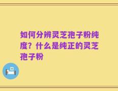 如何分辨灵芝孢子粉纯度？什么是纯正的灵芝孢子粉