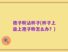 孢子粉沾杯子(杯子上染上孢子粉怎么办？)