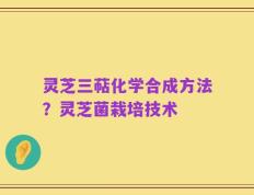 灵芝三萜化学合成方法？灵芝菌栽培技术