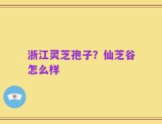 浙江灵芝孢子？仙芝谷怎么样