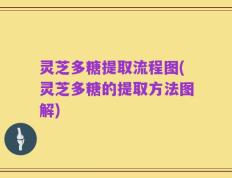 灵芝多糖提取流程图(灵芝多糖的提取方法图解)