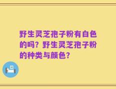 野生灵芝孢子粉有白色的吗？野生灵芝孢子粉的种类与颜色？