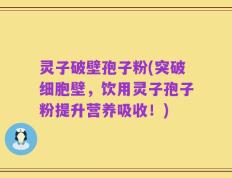 灵子破壁孢子粉(突破细胞壁，饮用灵子孢子粉提升营养吸收！)