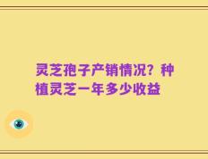 灵芝孢子产销情况？种植灵芝一年多少收益