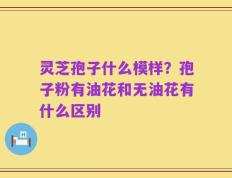 灵芝孢子什么模样？孢子粉有油花和无油花有什么区别
