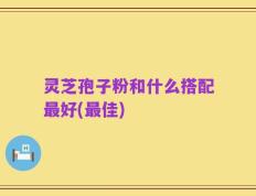灵芝孢子粉和什么搭配最好(最佳)