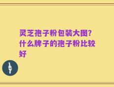 灵芝孢子粉包装大图？什么牌子的孢子粉比较好