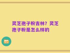 灵芝孢子粉吉林？灵芝孢子粉是怎么样的