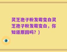 灵芝孢子粉发霉变白灵芝孢子粉发霉变白，你知道原因吗？)