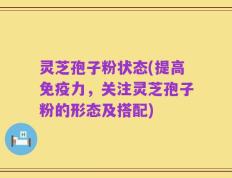 灵芝孢子粉状态(提高免疫力，关注灵芝孢子粉的形态及搭配)