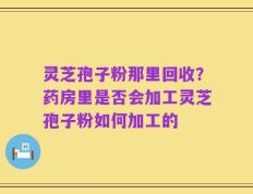 灵芝孢子粉那里回收？药房里是否会加工灵芝孢子粉如何加工的
