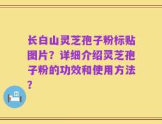 长白山灵芝孢子粉标贴图片？详细介绍灵芝孢子粉的功效和使用方法？