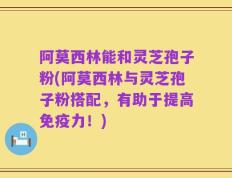 阿莫西林能和灵芝孢子粉(阿莫西林与灵芝孢子粉搭配，有助于提高免疫力！)