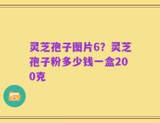 灵芝孢子图片6？灵芝孢子粉多少钱一盒200克