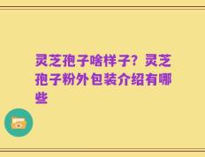 灵芝孢子啥样子？灵芝孢子粉外包装介绍有哪些
