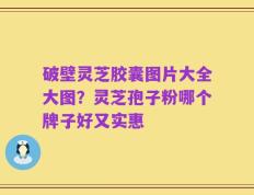 破壁灵芝胶囊图片大全大图？灵芝孢子粉哪个牌子好又实惠