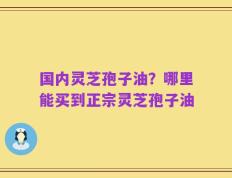 国内灵芝孢子油？哪里能买到正宗灵芝孢子油