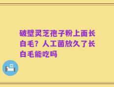 破壁灵芝孢子粉上面长白毛？人工菌放久了长白毛能吃吗