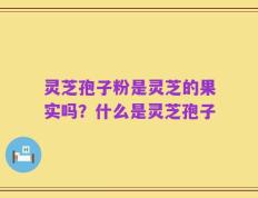 灵芝孢子粉是灵芝的果实吗？什么是灵芝孢子