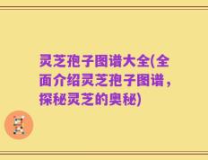 灵芝孢子图谱大全(全面介绍灵芝孢子图谱，探秘灵芝的奥秘)