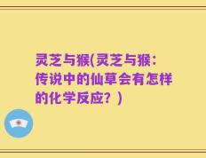 灵芝与猴(灵芝与猴：传说中的仙草会有怎样的化学反应？)
