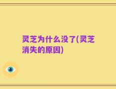 灵芝为什么没了(灵芝消失的原因)