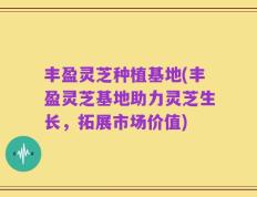 丰盈灵芝种植基地(丰盈灵芝基地助力灵芝生长，拓展市场价值)