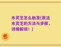 木灵芝怎么触发(激活木灵芝的方法与步骤，详细解读！)