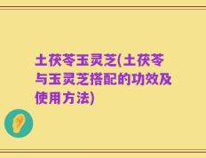 土茯苓玉灵芝(土茯苓与玉灵芝搭配的功效及使用方法)