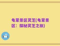 龟蒙景区灵芝(龟蒙景区：探秘灵芝之旅)