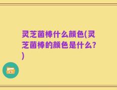 灵芝菌棒什么颜色(灵芝菌棒的颜色是什么？)