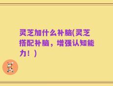 灵芝加什么补脑(灵芝搭配补脑，增强认知能力！)