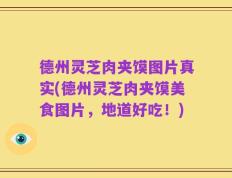 德州灵芝肉夹馍图片真实(德州灵芝肉夹馍美食图片，地道好吃！)