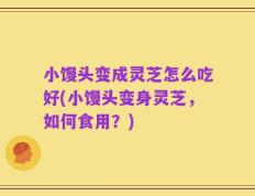 小馒头变成灵芝怎么吃好(小馒头变身灵芝，如何食用？)