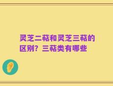 灵芝二萜和灵芝三萜的区别？三萜类有哪些