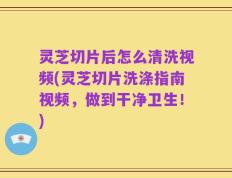 灵芝切片后怎么清洗视频(灵芝切片洗涤指南视频，做到干净卫生！)