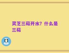 灵芝三萜开水？什么是三萜