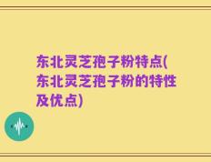 东北灵芝孢子粉特点(东北灵芝孢子粉的特性及优点)