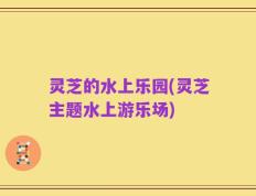 灵芝的水上乐园(灵芝主题水上游乐场)