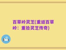 百草岭灵芝(重返百草岭：重拾灵芝传奇)