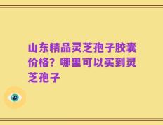山东精品灵芝孢子胶囊价格？哪里可以买到灵芝孢子