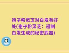 孢子粉灵芝对白发有好处(孢子粉灵芝：遏制白发生成的秘密武器)