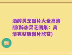 酒醉灵芝图片大全高清版(醉态灵芝图集：高清完整版图片欣赏)